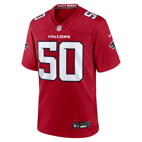 Atlanta Falcons Deangelo Malone Nike Red Team Game Jersey