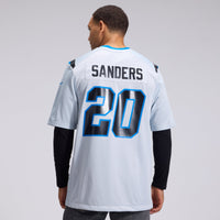 Detroit Lions Barry Sanders Nike Silver 2026 Rivalries Collection Game Jersey