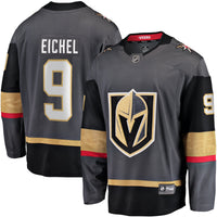 Vegas Golden Knights Jack Eichel Gray jersey – view 1