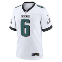 Philadelphia Eagles DeVonta Smith Nike White Game Jersey