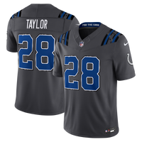 Indianapolis Colts Jonathan Taylor Nike Anthracite 2026 Rivalries Collection Printed Limited Jersey