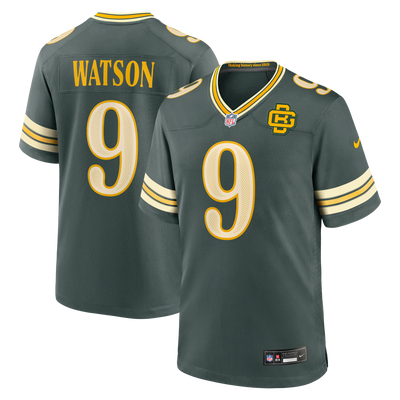 Green Bay Packers Christian Watson Nike Green 2026 Rivalries Collection Game Jersey