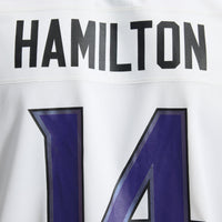 Baltimore Ravens Kyle Hamilton White jersey – view 5