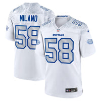 Buffalo Bills Matt Milano White jersey – view 1