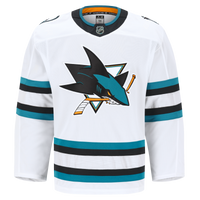 San Jose Sharks Fanatics White Away Authentic Pro Jersey