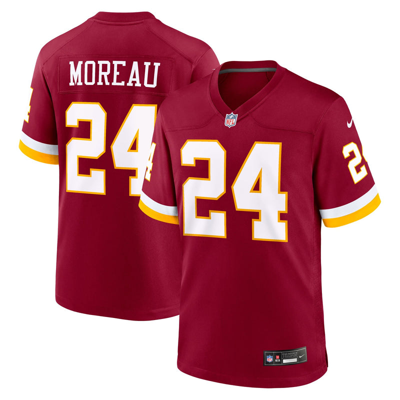 Washington Commanders Fabian Moreau Burgundy jersey – view 1