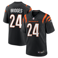 Cincinnati Bengals Trikweze Bridges Nike Black Team Game Jersey