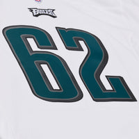 Philadelphia Eagles Jason Kelce Mitchell & Ness White Big & Tall 2011 Legacy Replica Player Jersey