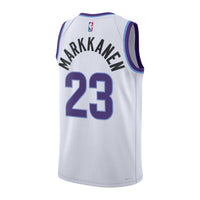 Utah Jazz Lauri Markkanen - White jersey – view 4