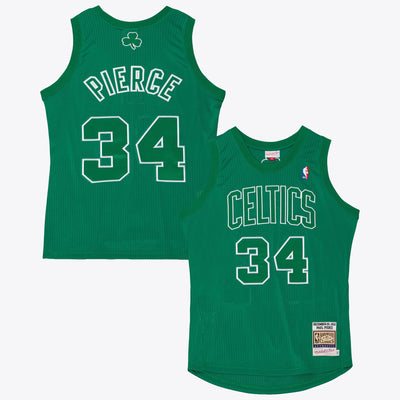 Boston Celtics Mitchell & Ness Paul Pierce 2012 Christmas Day Authentic Jersey - Kelly Green
