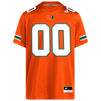 Miami Hurricanes adidas Orange jersey – view 3
