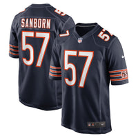 Chicago Bears Jack Sanborn Navy jersey – view 1