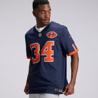 Chicago Bears Walter Payton Nike Navy 2026 Rivalries Collection Printed Limited Jersey