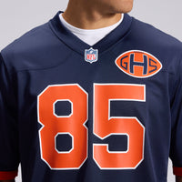 Chicago Bears Cole Kmet Nike Navy 2026 Rivalries Collection Game Jersey