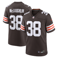 Cleveland Browns Jaleel McLaughlin Nike Brown Team Game Jersey