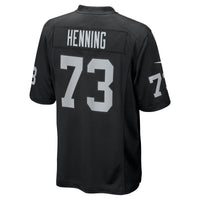 Las Vegas Raiders Niklas Henning Black jersey – view 5