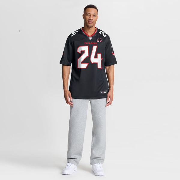 Houston Texans Derek Stingley Jr. Nike Navy Team 25th Season Game Jersey