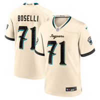 Jacksonville Jaguars Tony Boselli Nike Natural 2026 Rivalries Collection Game Jersey