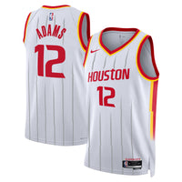Houston Rockets Nike Replica Association Edition Swingman Jersey - White - Steven Adams -