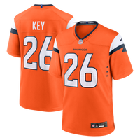 Denver Broncos Devon Key Nike Orange Team Game Jersey