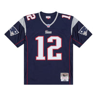 New England Patriots Tom Brady Mitchell & Ness Navy Big & Tall 2001 Legacy Retired Player Jersey