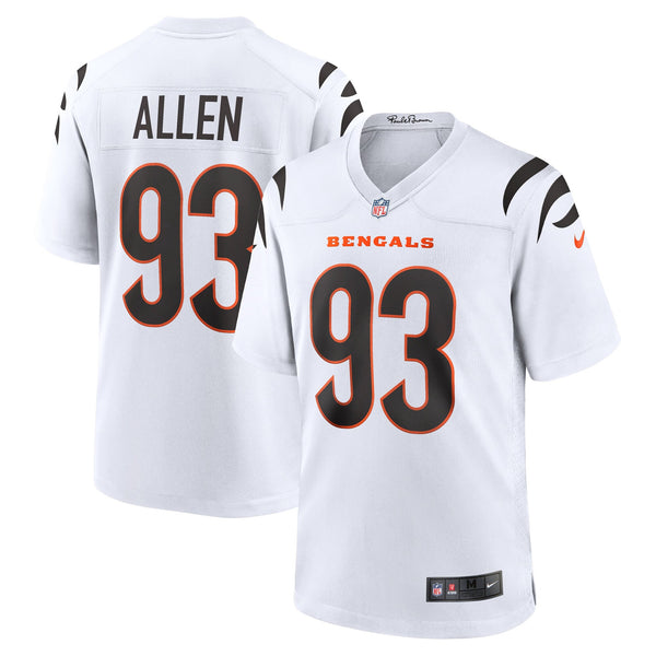Cincinnati Bengals Jonathan Allen Nike White Game Jersey