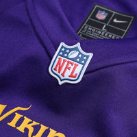 Minnesota Vikings Cris Carter Nike Purple Game Retired Player Jersey