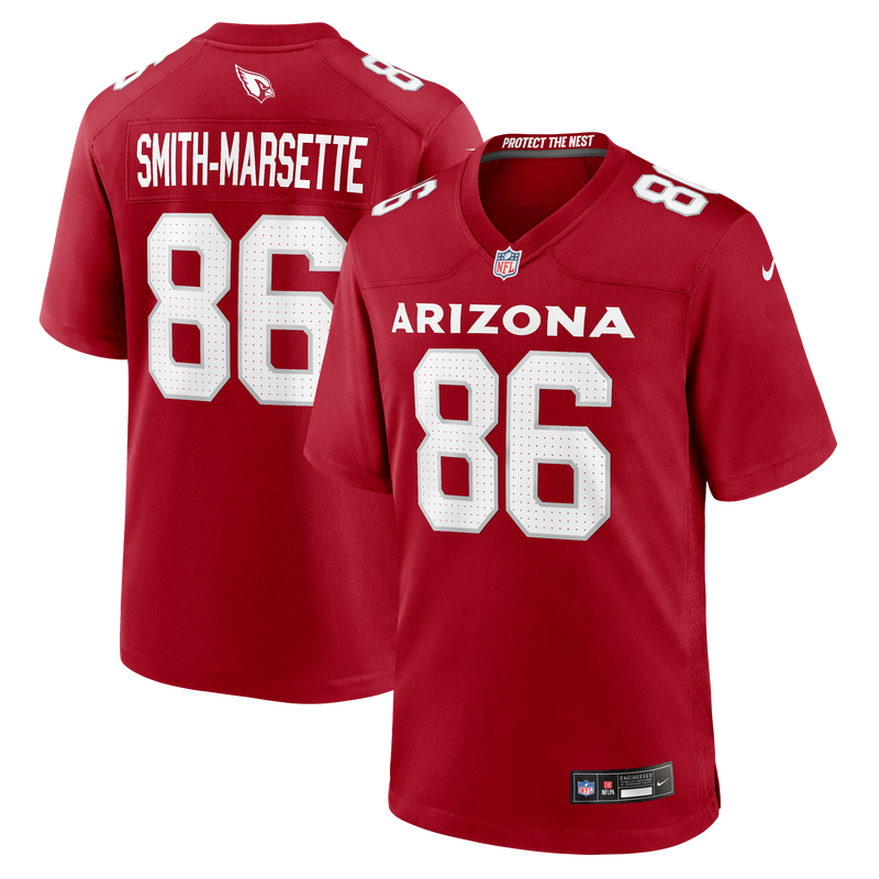 Arizona Cardinals Ihmir Smith-Marsette Nike Cardinal Team Game Jersey