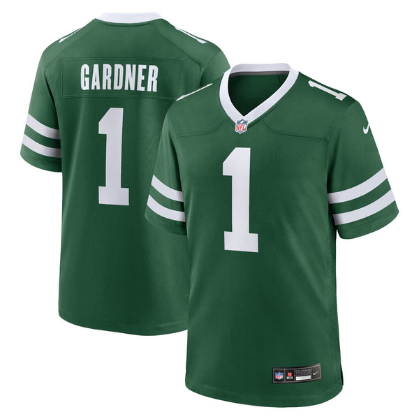 New York Jets Ahmad Sauce Gardner Nike Legacy Green Game Jersey
