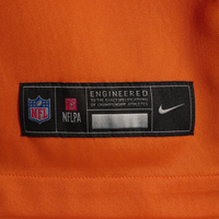 Denver Broncos Talanoa Hufanga Nike Orange Team Game Jersey