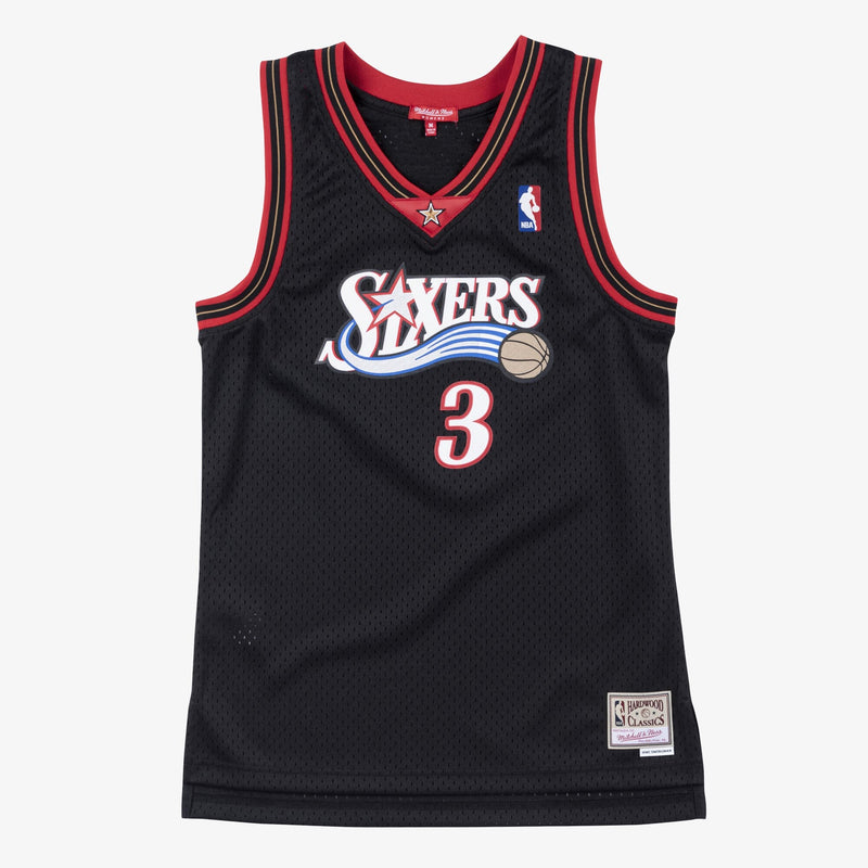 Allen Iverson Philadelphia 76ers Black jersey – view 1
