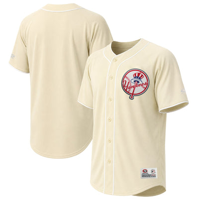 New York Yankees Stitches Cream Fashion Jersey