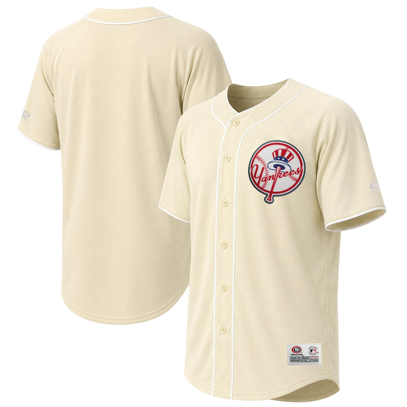 New York Yankees Stitches Cream Fashion Jersey