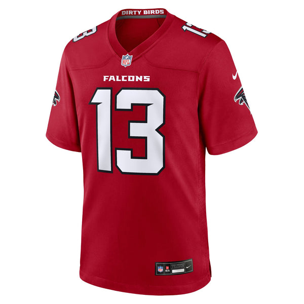 Atlanta Falcons Cooper Rush Nike Red Team Game Jersey