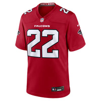 Atlanta Falcons Yasir Abdullah Nike Red Team Game Jersey