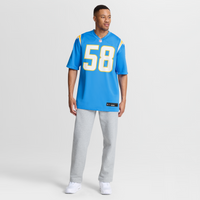 Los Angeles Chargers Marlowe Wax Nike Powder Blue Team Game Jersey