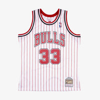 Chicago Bulls Mitchell & Ness Scottie Pippen 1995 Reload Swingman Authentic Jersey - White