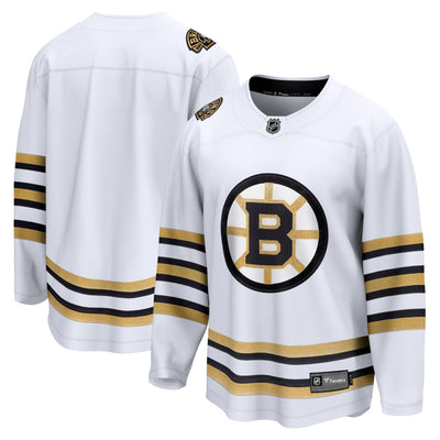 Boston Bruins Fanatics White Alternate Breakaway Jersey