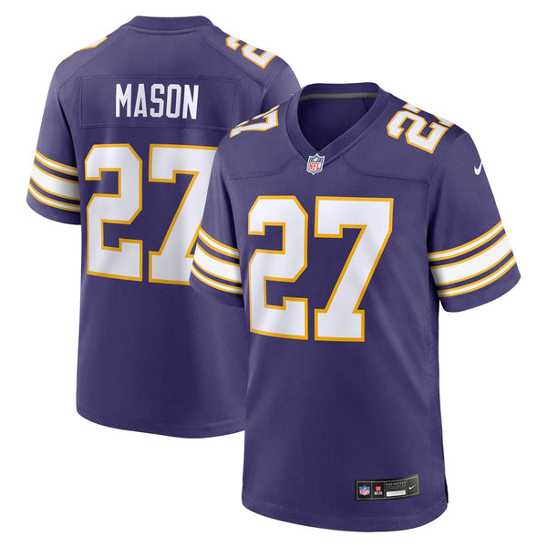 Minnesota Vikings Jordan Mason Nike Purple Alternate Classic Game Jersey