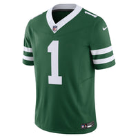 New York Jets Ahmad Sauce Gardner Nike Legacy Green Vapor F.U.S.E. Limited Jersey