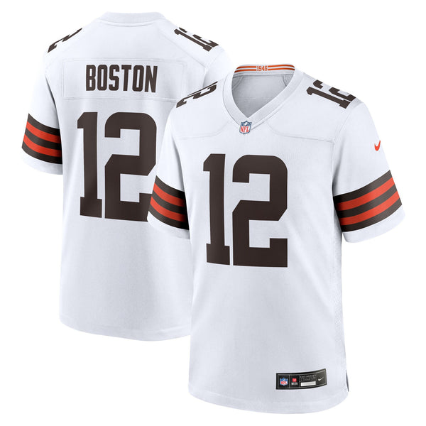 Cleveland Browns Denzel Boston Nike White Game Jersey
