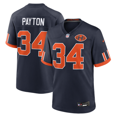 Chicago Bears Walter Payton Nike Navy 2026 Rivalries Collection Game Jersey