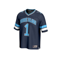 #1 Rhode Island Rams GameDay Greats Football Fashion Jersey - Navy