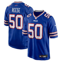 Buffalo Bills Otis Reese Nike Royal Team Game Jersey