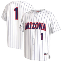 Arizona Wildcats GameDay Greats Lightweight Collegiate Baseball Fashion Jersey - White