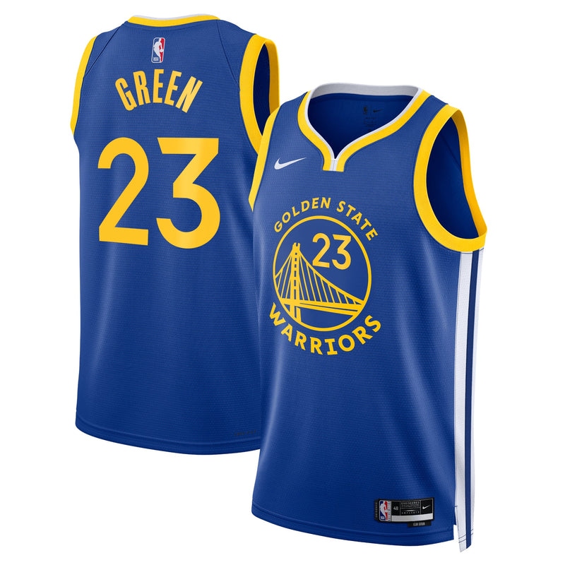 Golden State Warriors Nike Icon Edition Swingman Jersey - Royal - Draymond Green -