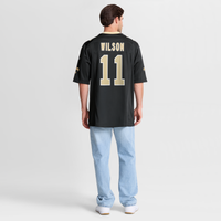 New Orleans Saints Zach Wilson Nike Black Team Game Jersey