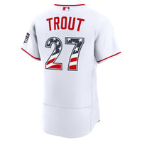 Los Angeles Angels White jersey – view 4