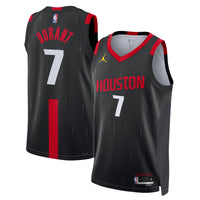 Houston Rockets Jordan Brand Replica Statement Edition Swingman Jersey - Black - Kevin Durant -