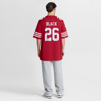 San Francisco 49ers Kaelon Black Nike Scarlet Team Game Jersey